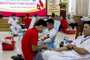 Bệnh viện Đa khoa Thanh Vũ Medic Bạc Liêu đồng hành hiến máu nhân đạo cùng Bệnh viện Huyết học Truyền máu Cần Thơ