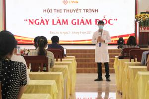 BVĐK Thanh Vũ Medic Bạc Liêu tổ chức Hội thi thuyết trình “Ngày làm Giám Đốc”