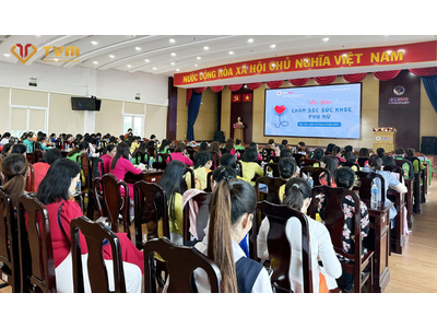 Thanh Vũ Medic tổ chức Tọa đàm Tư vấn sức khỏe cho phụ nữ tại Công ty Điện lực tỉnh Bạc Liêu