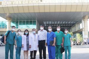 Bệnh viện Chợ Rẫy đến thăm và hỗ trợ công tác phòng, chống dịch tại Bệnh viện Thanh Vũ