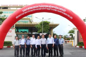 Bệnh viện Chợ Rẫy thẩm định nhu cầu chuyển giao các gói kỹ thuật cao cho bệnh viện Thanh Vũ