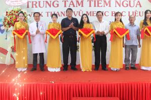 BVĐK Thanh Vũ Medic Bạc Liêu tổ chức lễ khánh thành trung tâm tiêm ngừa hiện đại tại Bạc Liêu