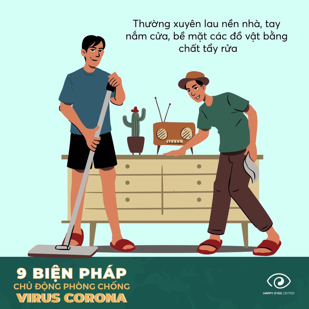 9 biện pháp phòng ngừa dịch bệnh Corona