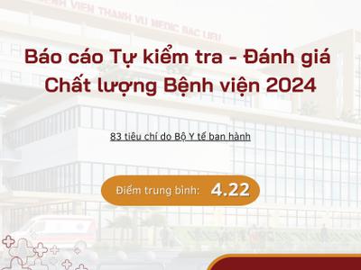 Báo cáo kết quả tự kiểm tra đánh giá năm 2024