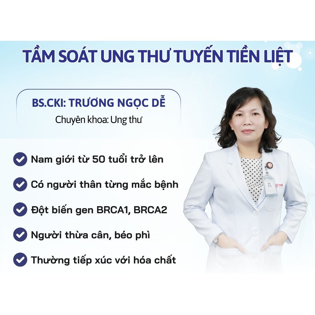 Tầm soát ung thư tuyến tiền liệt