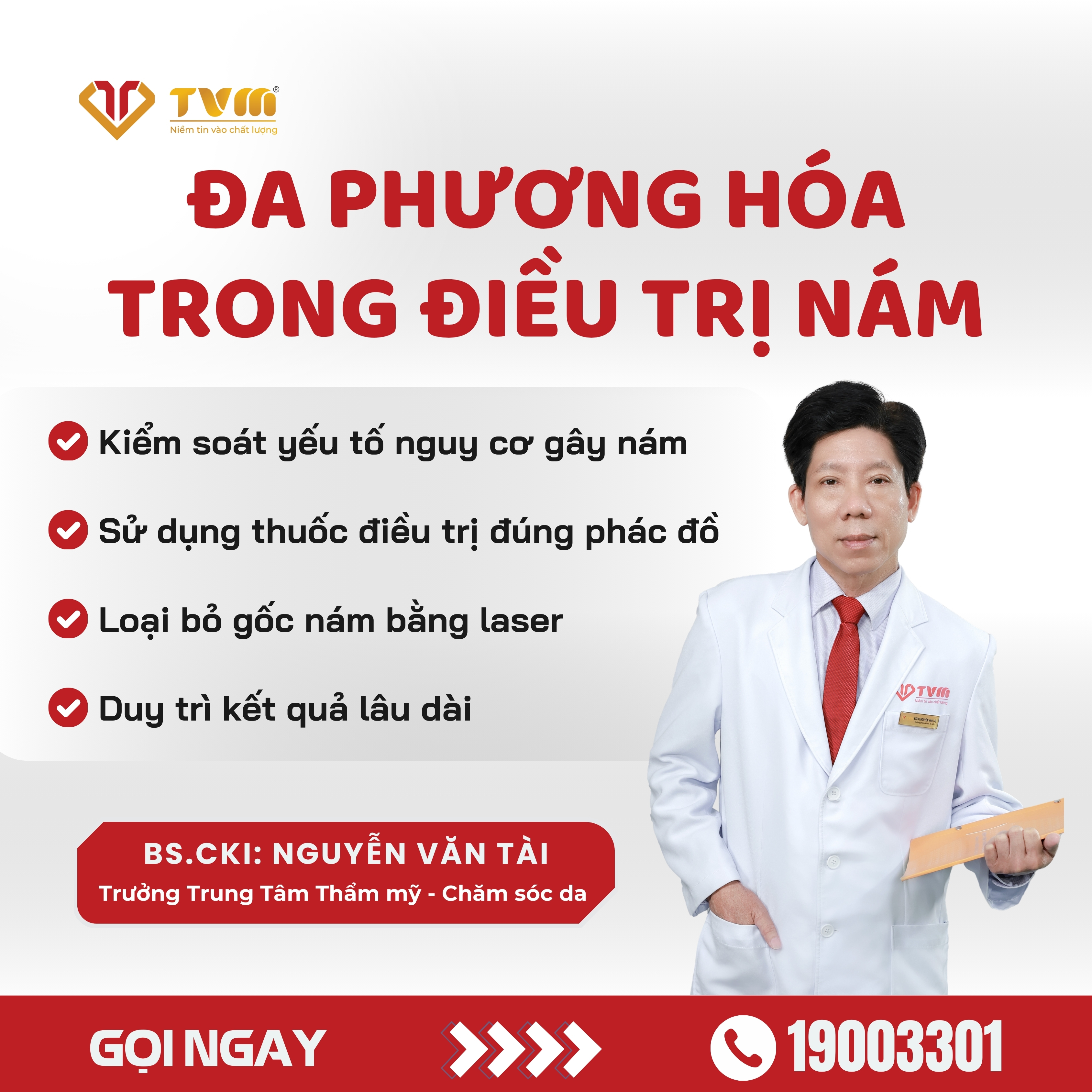 Đa phương hóa trong điều trị nám - Giải pháp cho làn da sáng khỏe