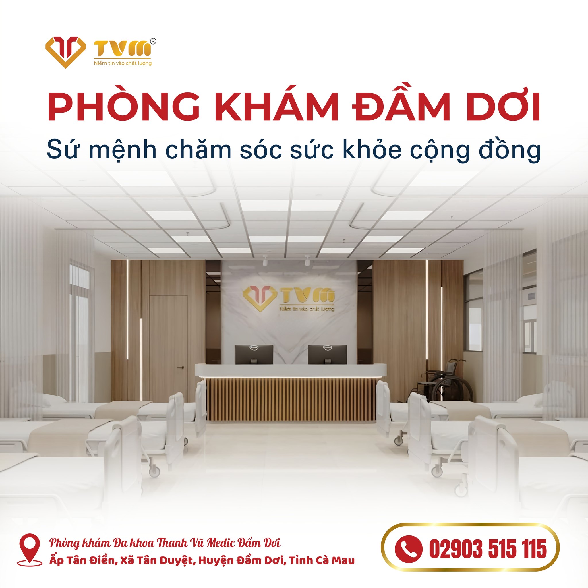 Phòng khám Đầm Dơi - Sứ mệnh chăm sóc sức khỏe cộng đồng