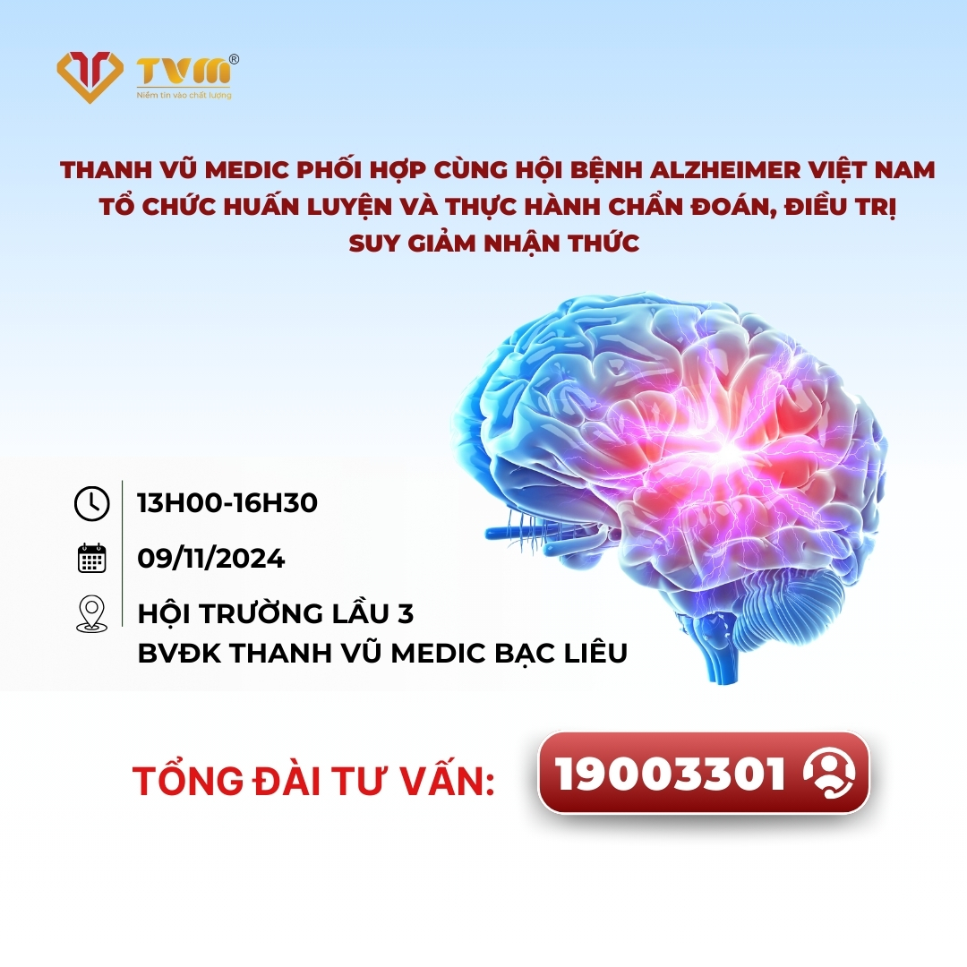 Thanh Vũ Medic phối hợp Hội bệnh Alzheimer Việt Nam tổ chức chuyên đề...