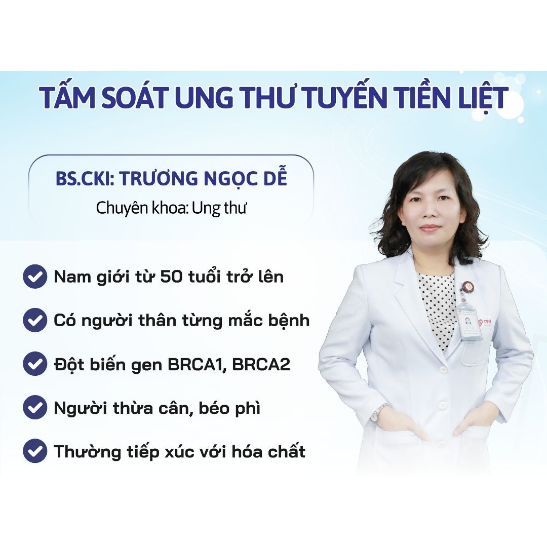 Tầm soát ung thư tuyến tiền liệt