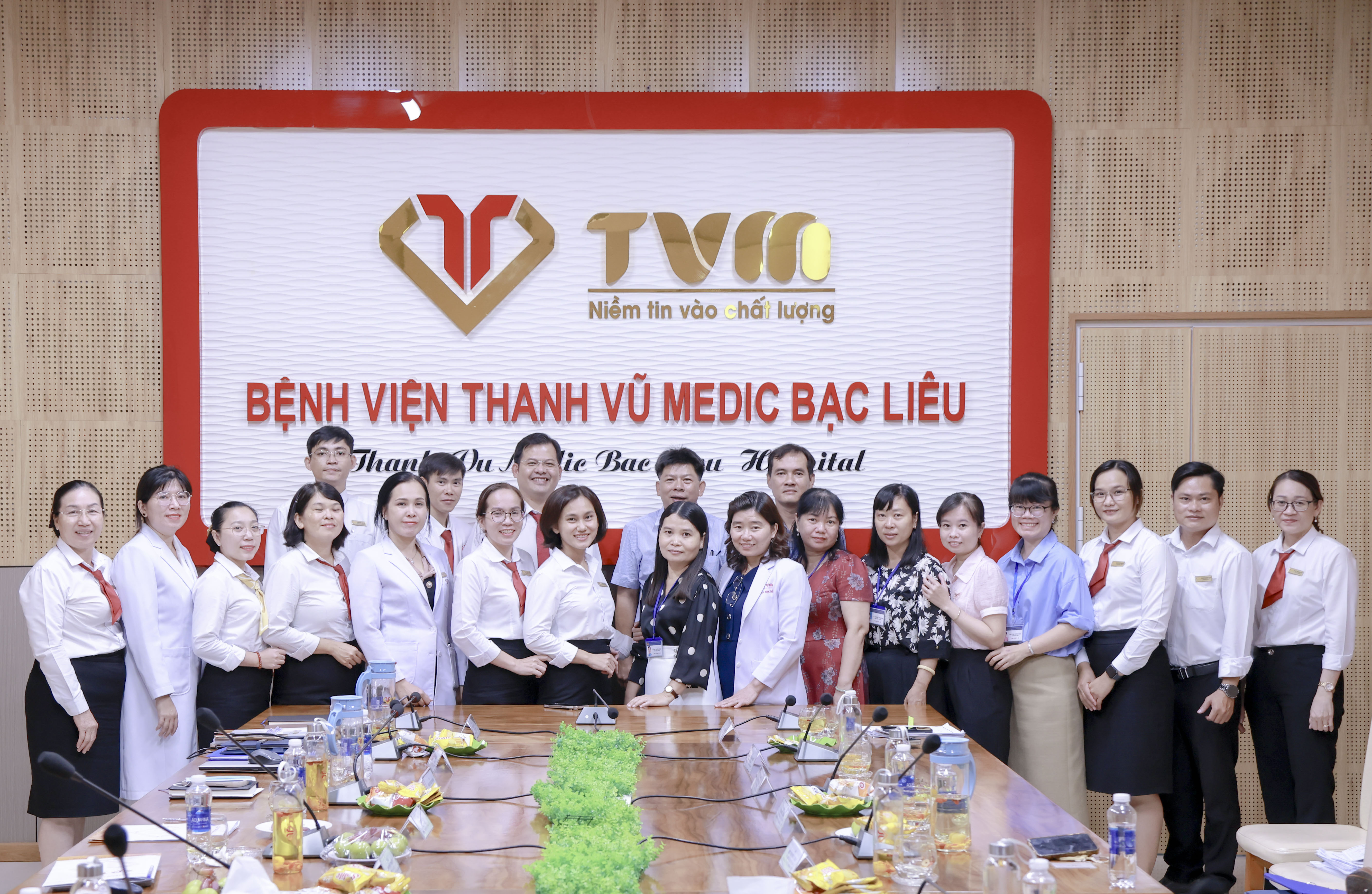 Thanh Vũ Medic tiếp đoàn Sở Khoa học Công nghệ đánh giá giải thưởng...