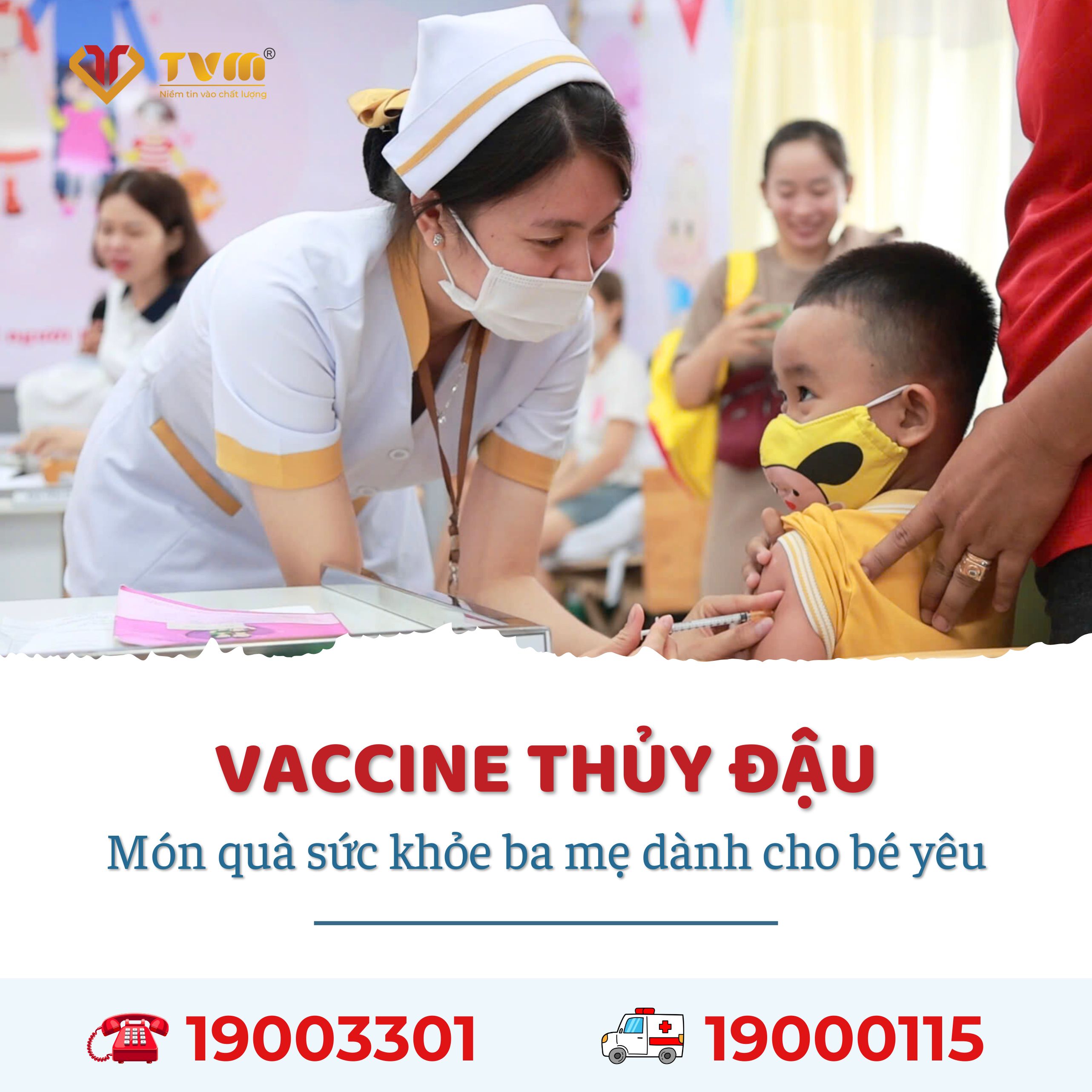  Vắc xin thủy đậu - món quà sức khỏe ba mẹ dành cho bé yêu