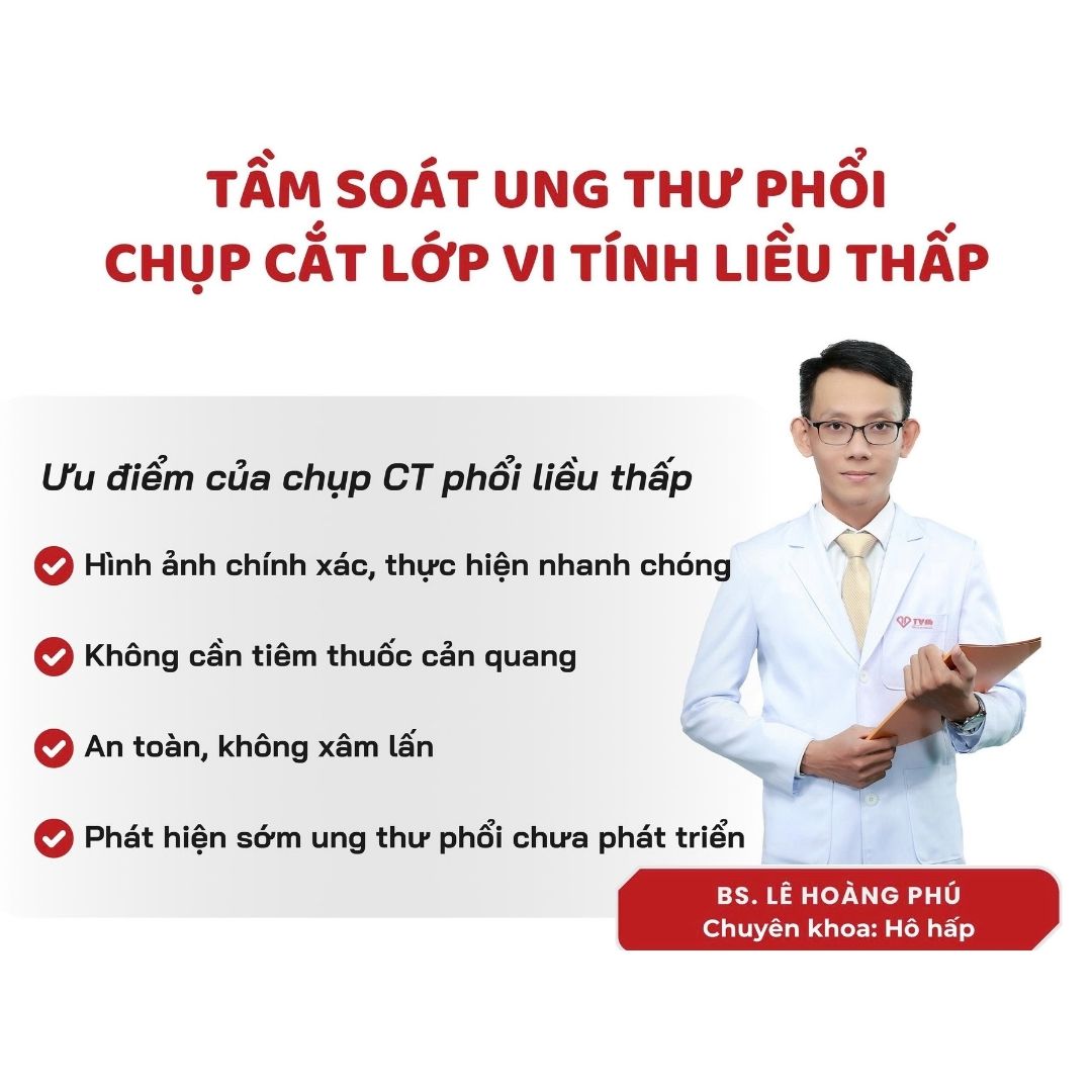 Tầm soát ung thư phổi sớm - Người có nguy cơ cao không nên bỏ qua