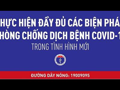 9 Biện pháp phòng chống dịch COVID-19 người dân cần biết