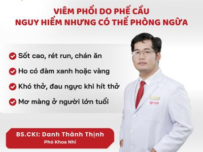 Viêm phổi do phế cầu – Nguy hiểm nhưng có thể phòng ngừa