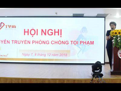 Tập huấn nghiệp vụ phòng chống tôi phạm cho nhân viên bệnh viện