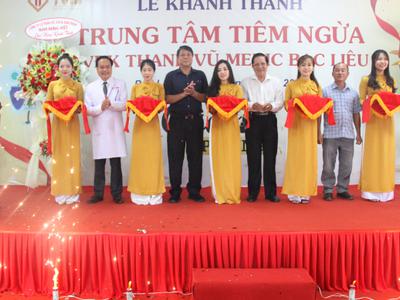 BVĐK Thanh Vũ Medic Bạc Liêu tổ chức lễ khánh thành trung tâm tiêm ngừa hiện đại tại Bạc Liêu